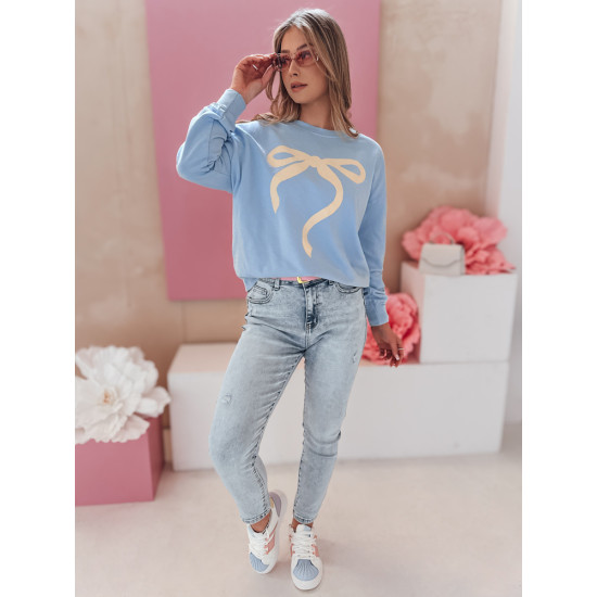 Women's blue jumper Cute BY1377 - Jumpers Women's blue jumper Cute BY1377