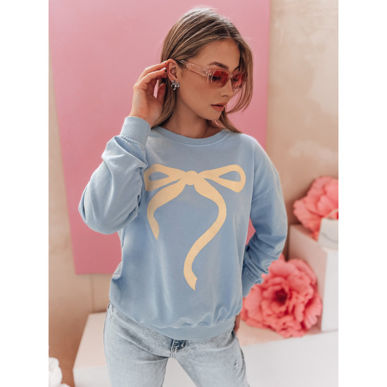 Women's blue jumper Cute BY1377 - Jumpers Women's blue jumper Cute BY1377