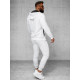 Men's white hooded tracksuit Adam O/FF3705AB - For men Men's white hooded tracksuit Adam O/FF3705AB