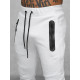 Men's white hooded tracksuit Adam O/FF3705AB - For men Men's white hooded tracksuit Adam O/FF3705AB