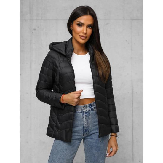 Sieviešu melna jaka Laim JS/16M9238/392 - Sievietēm Sieviešu melna jaka Laim JS/16M9238/392