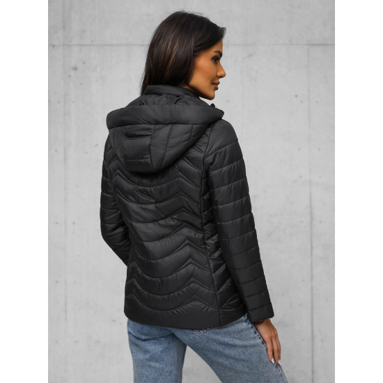 Sieviešu melna jaka Laim JS/16M9238/392 - Sievietēm Sieviešu melna jaka Laim JS/16M9238/392