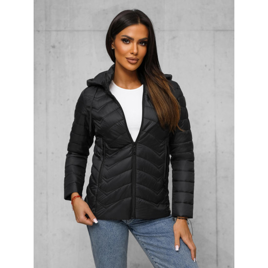 Sieviešu melna jaka Laim JS/16M9238/392 - Sievietēm Sieviešu melna jaka Laim JS/16M9238/392