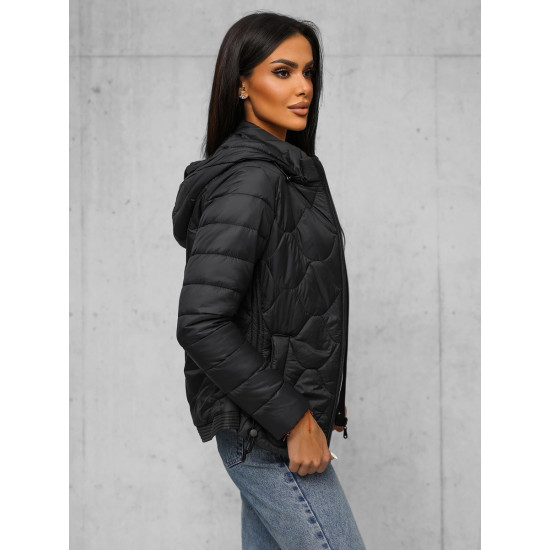 Melna sieviešu jaka Romin JS/16M9239/392