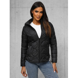 Melna sieviešu jaka Romin