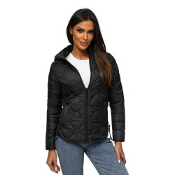 Melna sieviešu jaka Romin