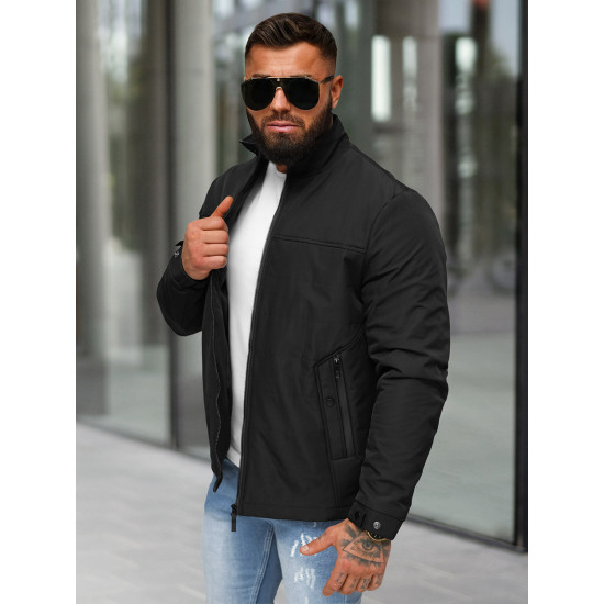 Men's black jacket Emil JS/62M9508/392 - For men Men's black jacket Emil JS/62M9508/392