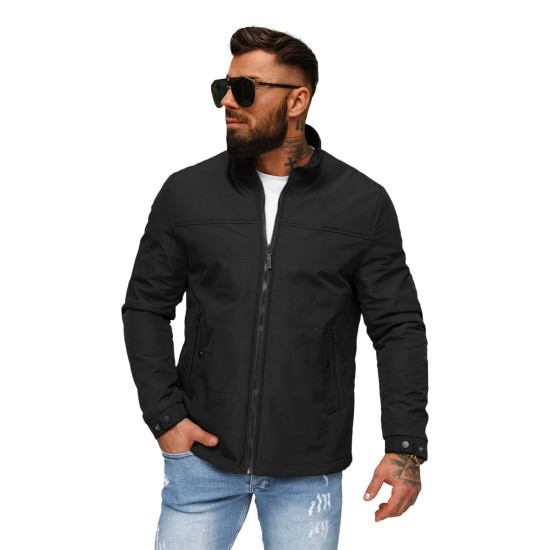 Men's black jacket Emil JS/62M9508/392 - For men Men's black jacket Emil JS/62M9508/392
