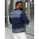 Blue denim jacket Onil NB/MJ542BS - For men Blue denim jacket Onil NB/MJ542BS