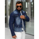 Blue denim jacket Onil NB/MJ542BS - For men Blue denim jacket Onil NB/MJ542BS