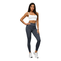 Sieviešu pelēkas bikses Fit