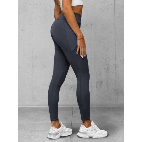 Sieviešu pelēkas bikses Fit JS/35K1606/5 - Rīcība Sieviešu pelēkas bikses Fit JS/35K1606/5
