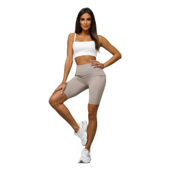 Sieviešu brūni biker šorti Neli Sieviešu brūni biker šorti Neli