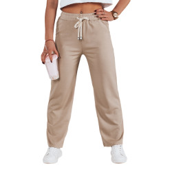 Sieviešu ikdienas brūnas bikses Relax