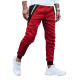 Men's casual trousers Klorun in red UX4442 - Action Men's casual trousers Klorun in red UX4442
