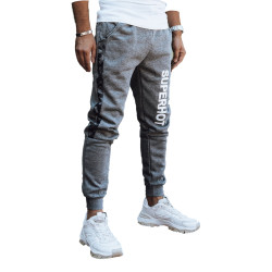 Vīriešu tumši pelēkas ikdienas bikses Superhot