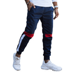 Vīriešu tumši zilas ikdienas bikses Edma