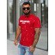 Men's red shirt Milan O/MPO3443 - T-shirt Men's red shirt Milan O/MPO3443