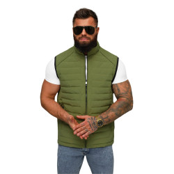 Vīriešu haki krāsas veste Edoar Vīriešu haki krāsas veste Edoar