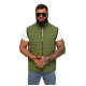 Vīriešu haki krāsas veste Edoar JS/31M5062/136 - Vīriešiem Vīriešu haki krāsas veste Edoar JS/31M5062/136