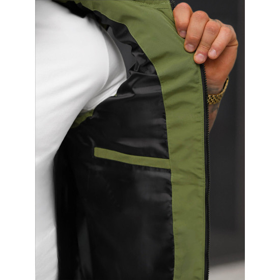Vīriešu haki krāsas veste Edoar JS/31M5062/136 - Vīriešiem Vīriešu haki krāsas veste Edoar JS/31M5062/136
