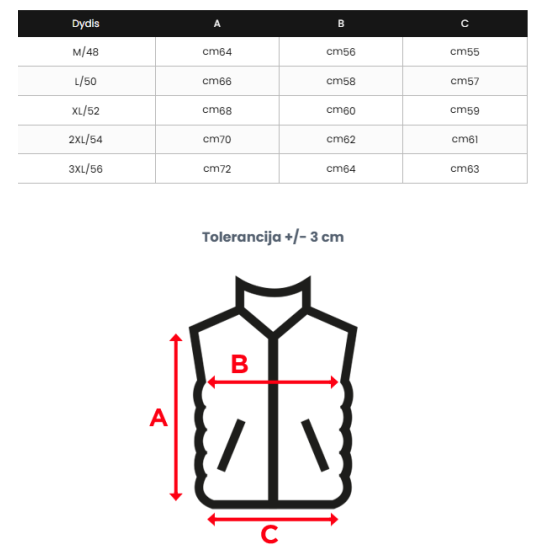 Vīriešu melna veste Edoar JS/31M5062/392 - Vīriešiem Vīriešu melna veste Edoar JS/31M5062/392