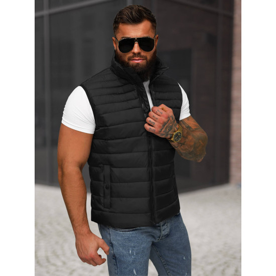 Vīriešu melna veste Tore JS/31M5065/392 - Vīriešiem Vīriešu melna veste Tore JS/31M5065/392