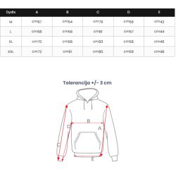 Vīriešu tumši pelēks džemperis ar kapuci Aiden Vīriešu tumši pelēks džemperis ar kapuci Aiden