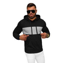 Vīriešu melns džemperis Lorenzo Vīriešu melns džemperis Lorenzo