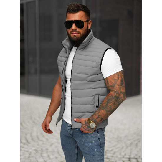 Vīriešu pelēkā veste Tore JS/31M5065/128 - Vīriešiem Vīriešu pelēkā veste Tore JS/31M5065/128