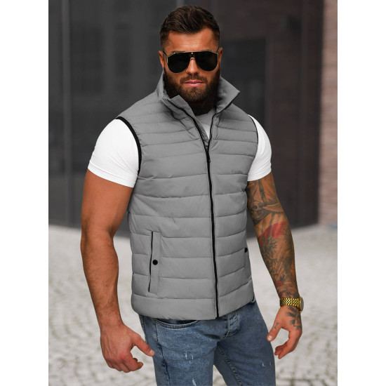 Vīriešu pelēkā veste Tore JS/31M5065/128 - Vīriešiem Vīriešu pelēkā veste Tore JS/31M5065/128
