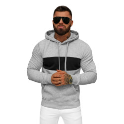 Vīriešu pelēks džemperis Lorenzo Vīriešu pelēks džemperis Lorenzo