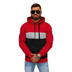 Vīriešu sarkans džemperis Lonzo Vīriešu sarkans džemperis Lonzo