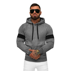 Vīriešu tumši pelēks džemperis Oven Vīriešu tumši pelēks džemperis Oven