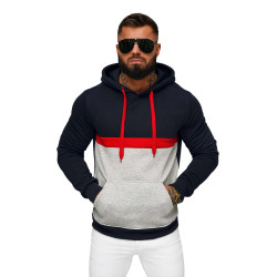 Vīriešu tumši zils džemperis Ovil Vīriešu tumši zils džemperis Ovil