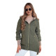 Green women's quilted jacket Merina TY4816 - For women Green women's quilted jacket Merina TY4816