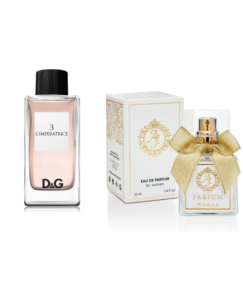 AJ Deluxe smaržas Nr. 16, iedvesmotas no Dolce & Gabbana 3 L’Imperatrice, 50 ml