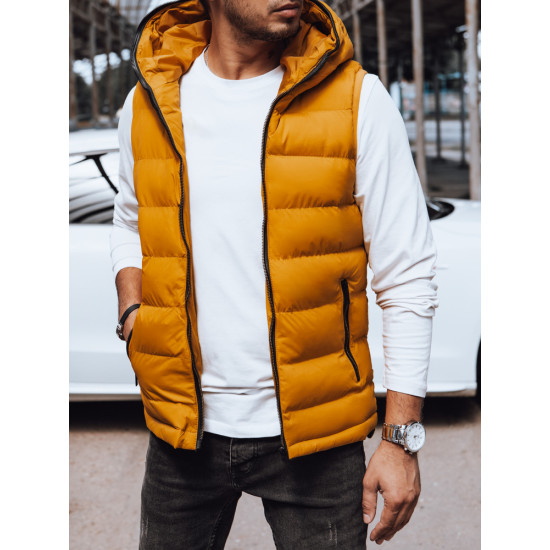 Men's yellow waistcoat Dobor TX4752 - For men Men's yellow waistcoat Dobor TX4752