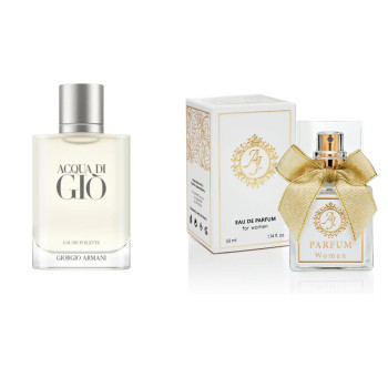 AJ Deluxe smaržas Nr. 136, iedvesmotas no Armani - Acqua di Giò, 33 ml