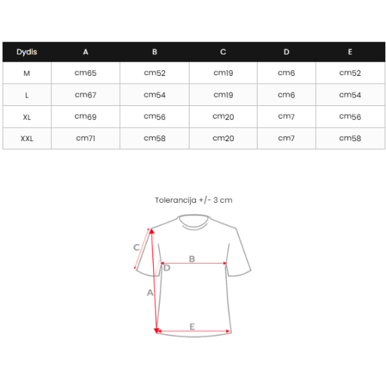 Black men's T-shirt Remer JS/8T89/3Z - T-shirt Black men's T-shirt Remer JS/8T89/3Z