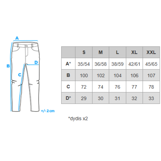 Unisex ikdienas tumši pelēkas bikses Argan V18 OU-PSBC-0100 - Bikses Unisex ikdienas tumši pelēkas bikses Argan V18 OU-PSBC-0100