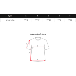 Sieviešu balts t-krekls Strawberry