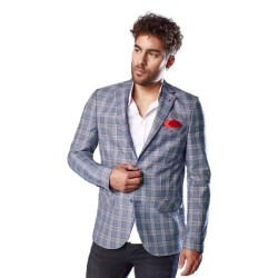 Vīriešu rūtaina jaka Danil