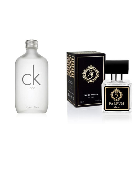 AJ Deluxe smaržas Nr. 212, iedvesmotas no Calvin Klein - C.K. One, 50 ml