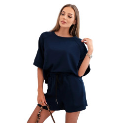 Sieviešu tumši zils komplekts Nika