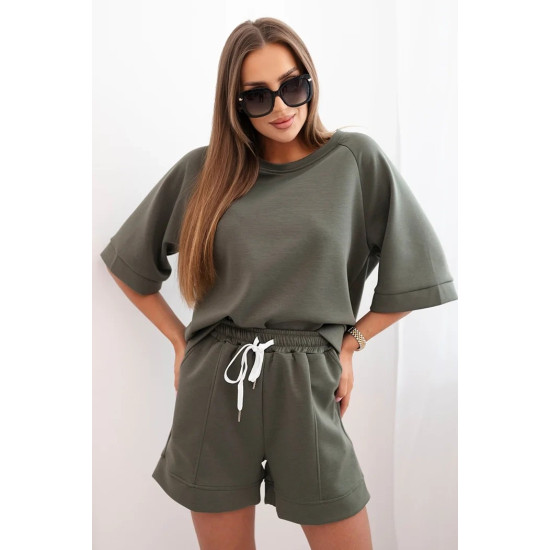Women's khaki set Nika 32228 - For women Women's khaki set Nika 32228