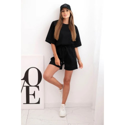 Sieviešu melns komplekts Nika