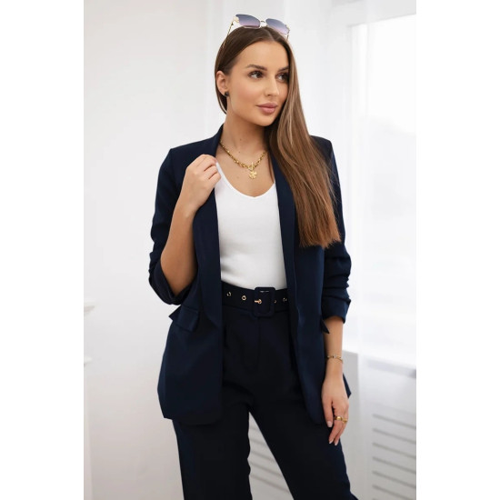 Elegant ladies set Silva in dark blue 25511 - For women Elegant ladies set Silva in dark blue 25511