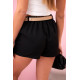 Pleated skirt-shorts in black Arnita 32104 - For women Pleated skirt-shorts in black Arnita 32104
