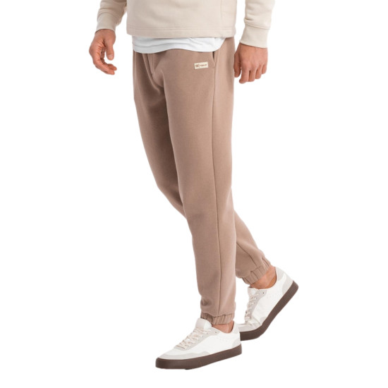 Unisex ikdienas brūnas bikses Argan V16 OU-PSBC-0100 - Džinsi un bikses Unisex ikdienas brūnas bikses Argan V16 OU-PSBC-0100